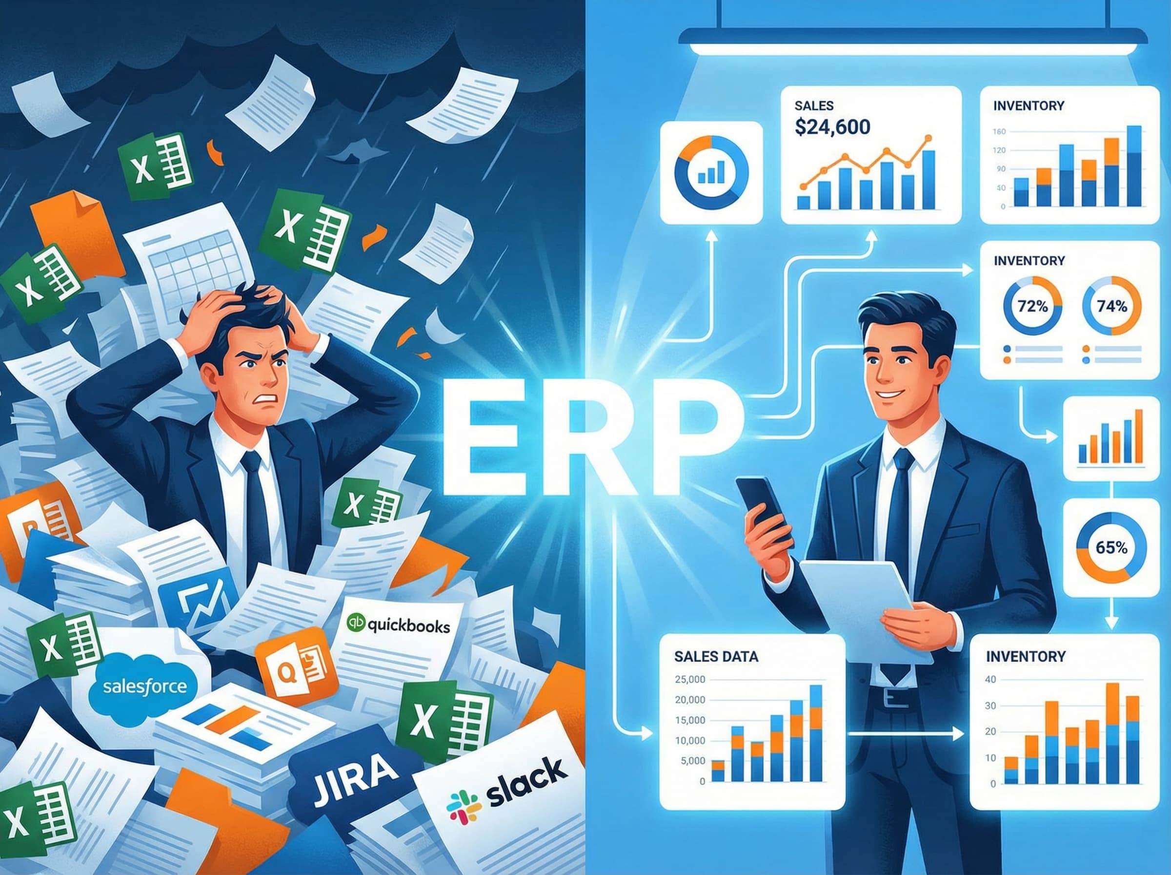 5 สัญญาณที่บอกว่าธุรกิจคุณพร้อมใช้ ERP