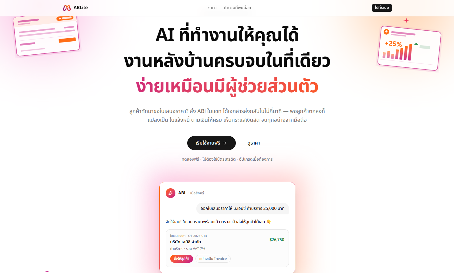 ABLite คืออะไร: ผู้ช่วยธุรกิจ AI ที่ Adowbig สร้างขึ้นเพื่อ SME ไทยโดยเฉพาะ